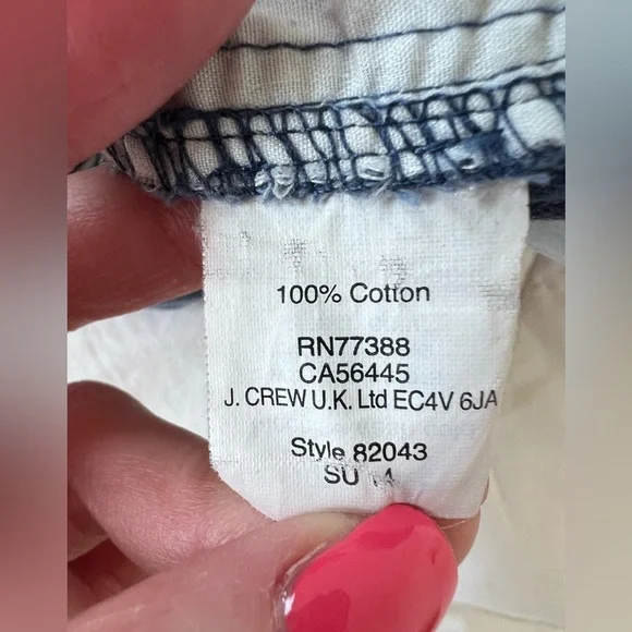 J. Crew Blue Chino Shorts - Picture 9 of 9